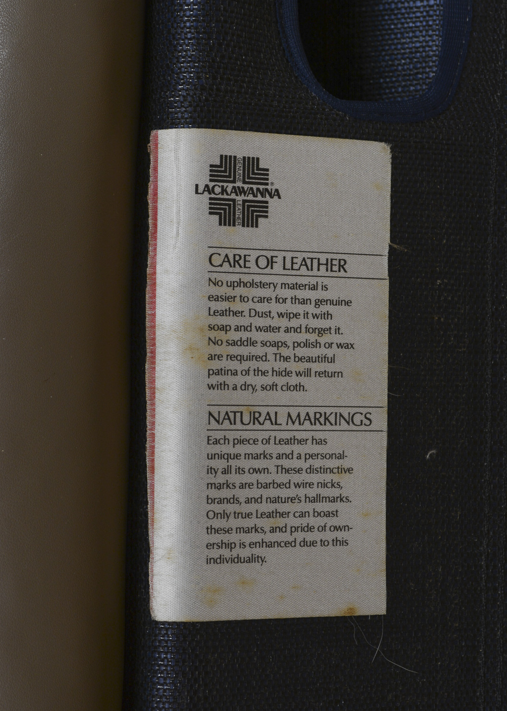 Leather Sleeper Sofa by Lackawanna