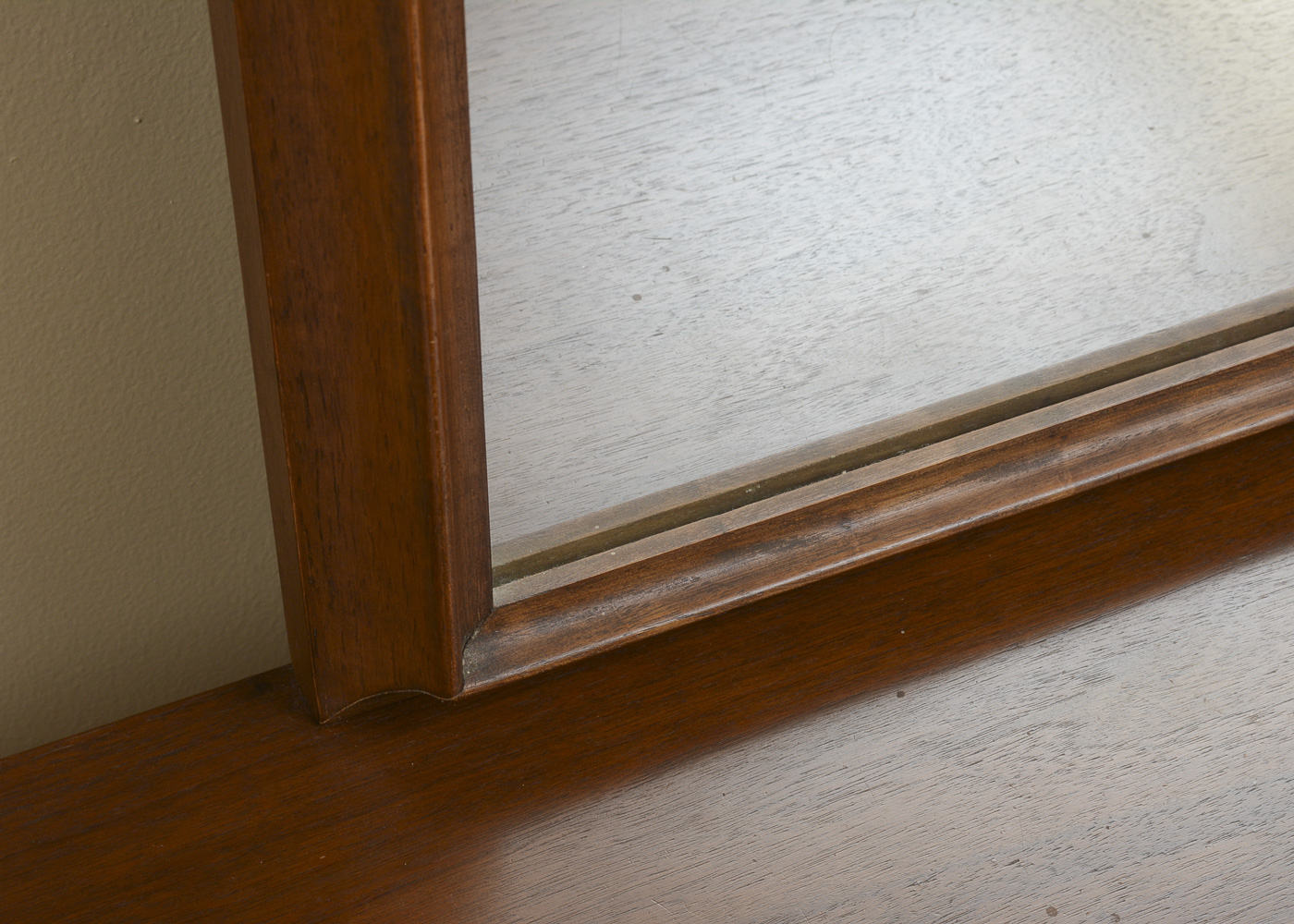 Mid Century Modern Dresser with Mirror by R-Way