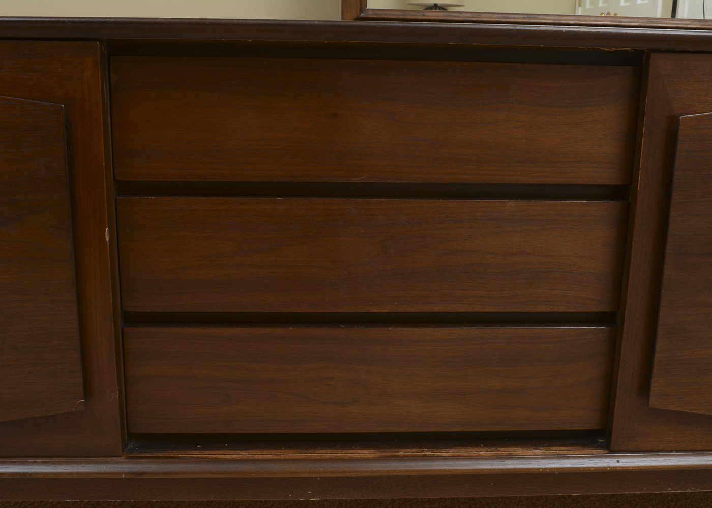 Mid Century Modern Dresser with Mirror by R-Way