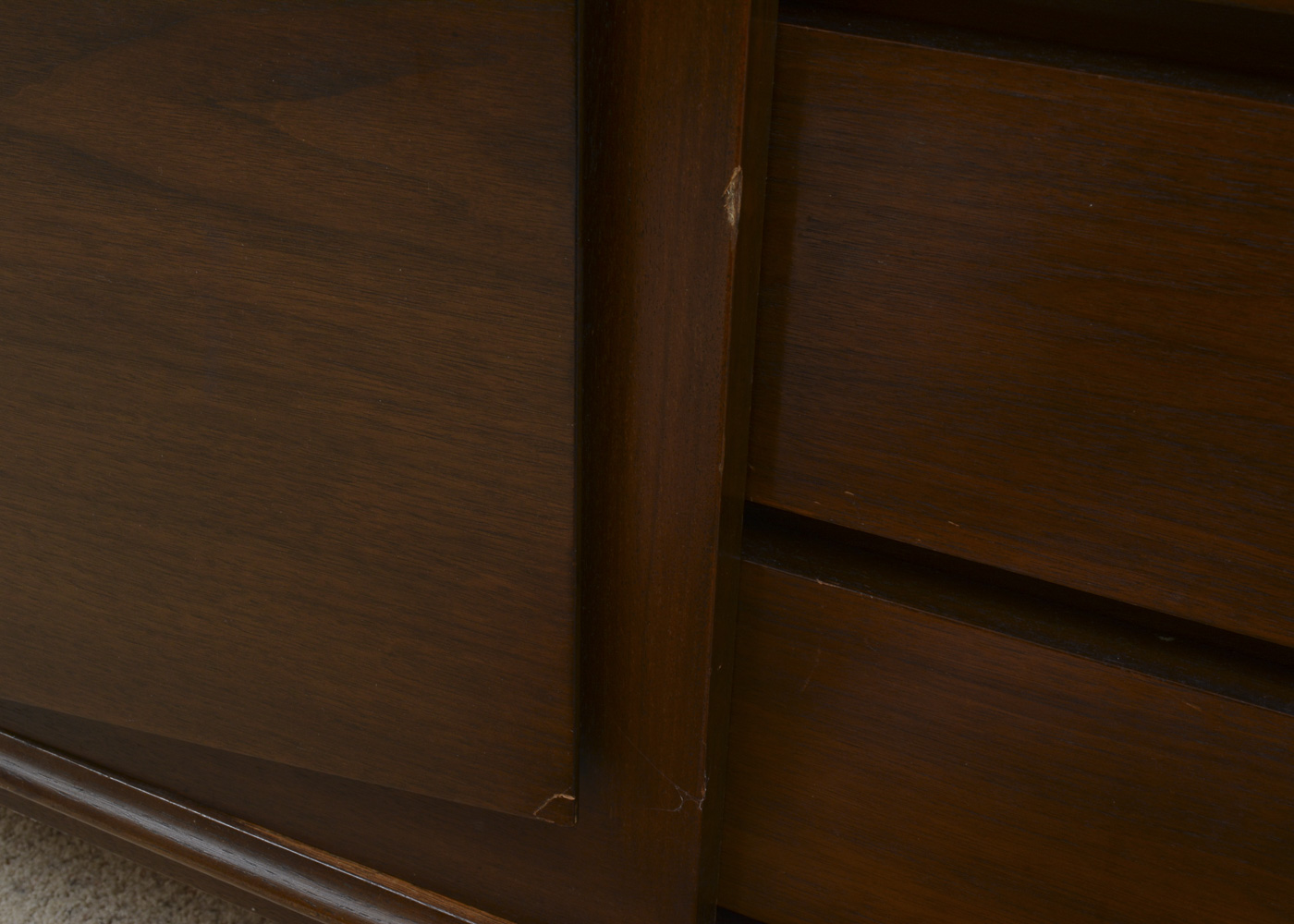 Mid Century Modern Dresser with Mirror by R-Way