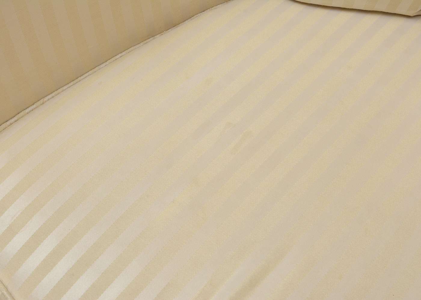 Upholstered Club Chair by Drexel with Floor Lamp