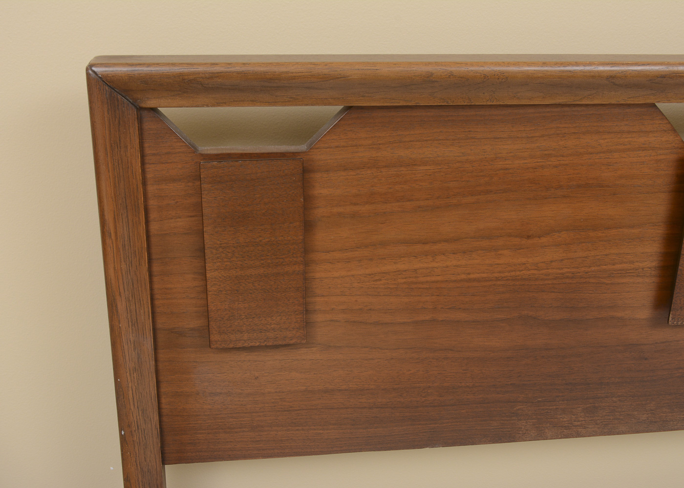 Mid Century Modern Style Queen Size Headboard