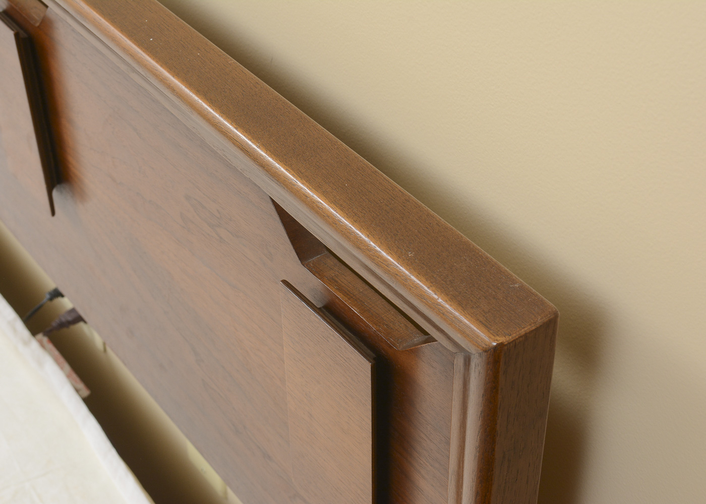 Mid Century Modern Style Queen Size Headboard