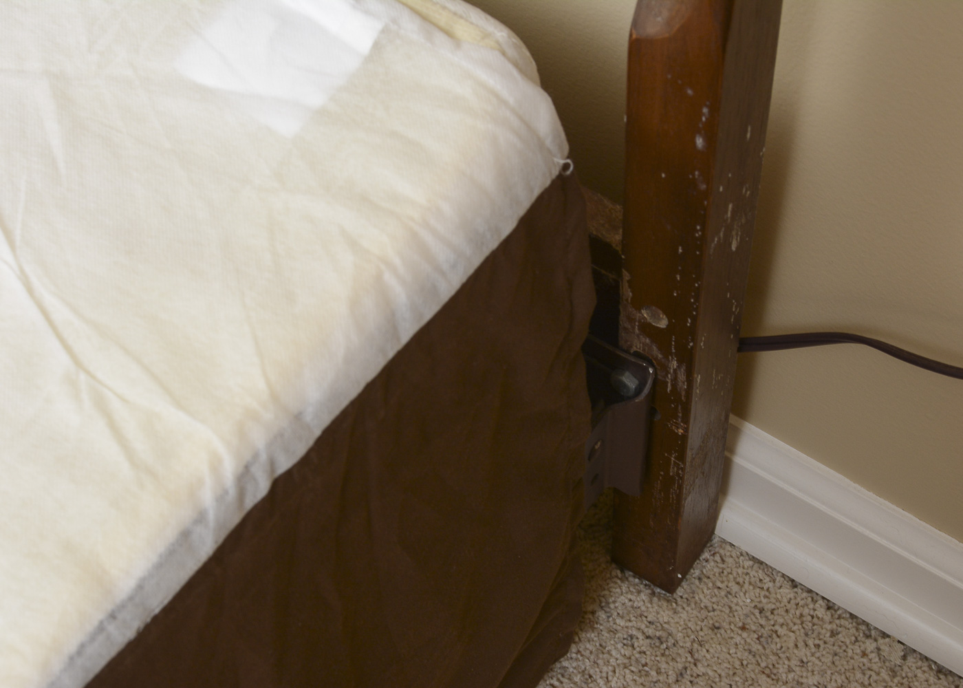 Mid Century Modern Style Queen Size Headboard