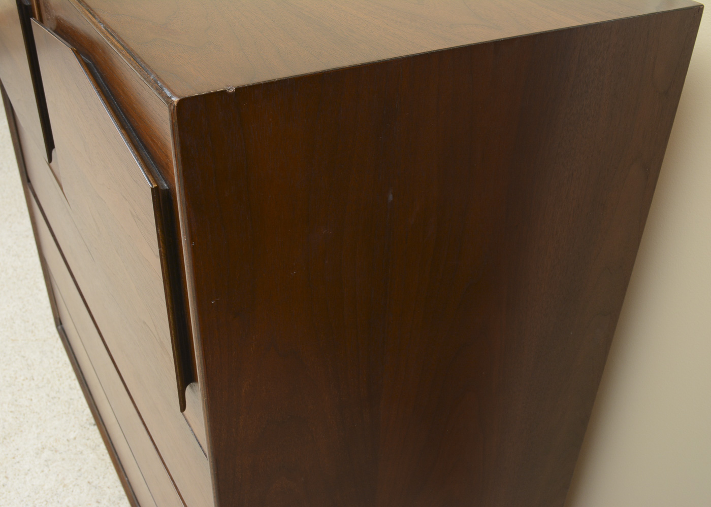 Mid Century Modern Walnut Chest of Drawers by R-Way