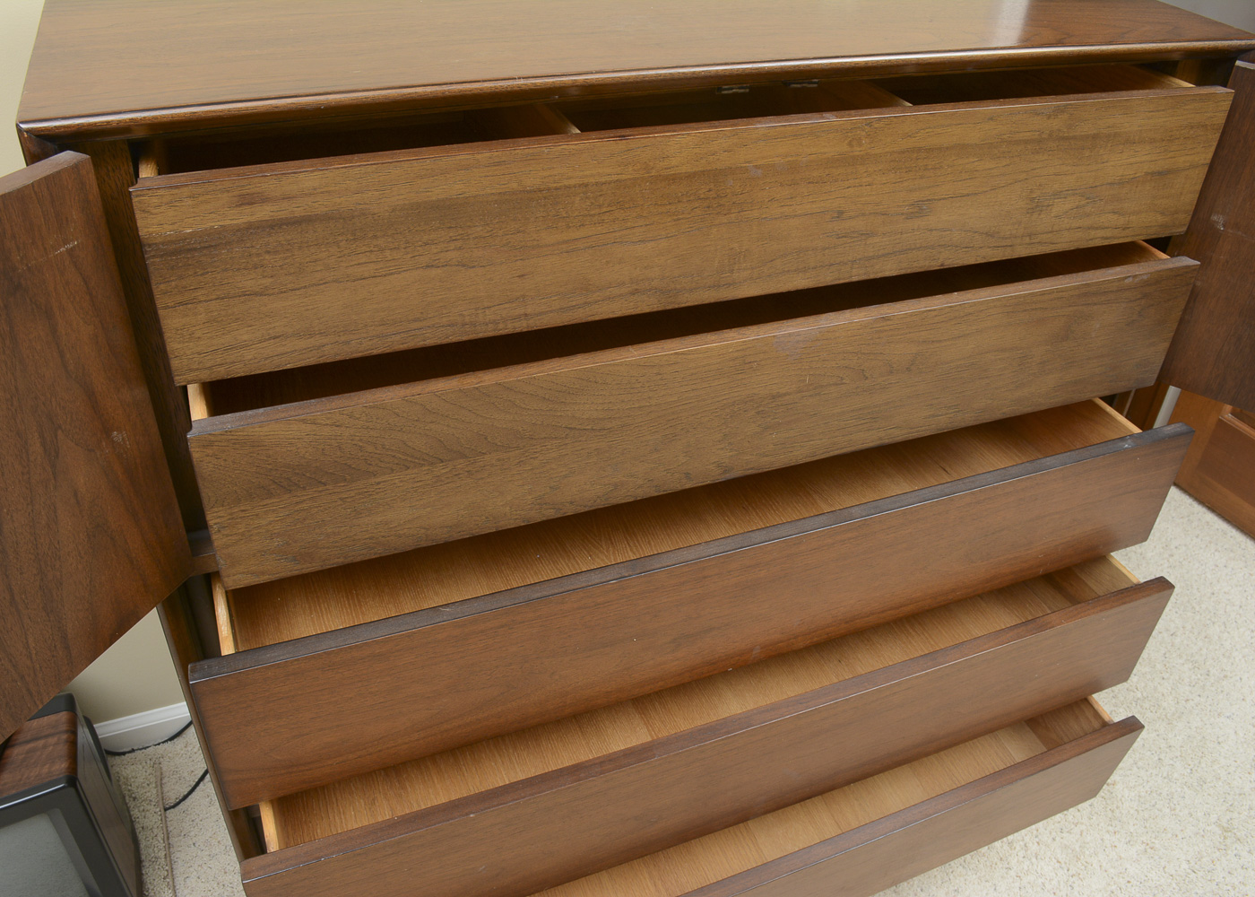 Mid Century Modern Walnut Chest of Drawers by R-Way