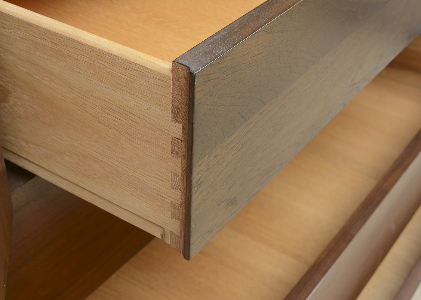 Mid Century Modern Walnut Chest of Drawers by R-Way