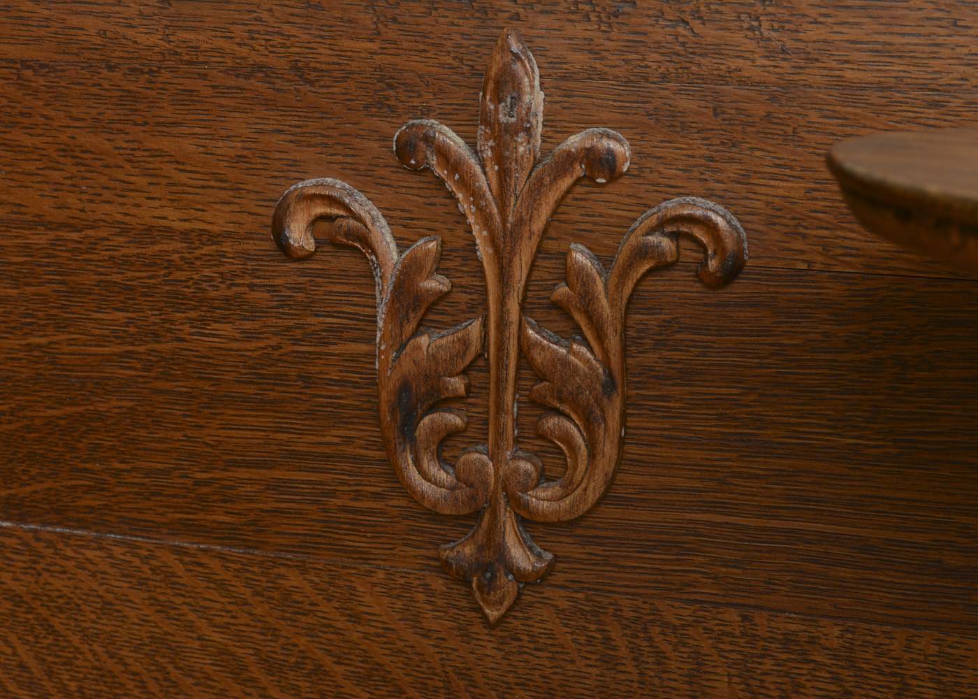 Antique Quartersawn Oak Side-by-Side Secretary Bookcase