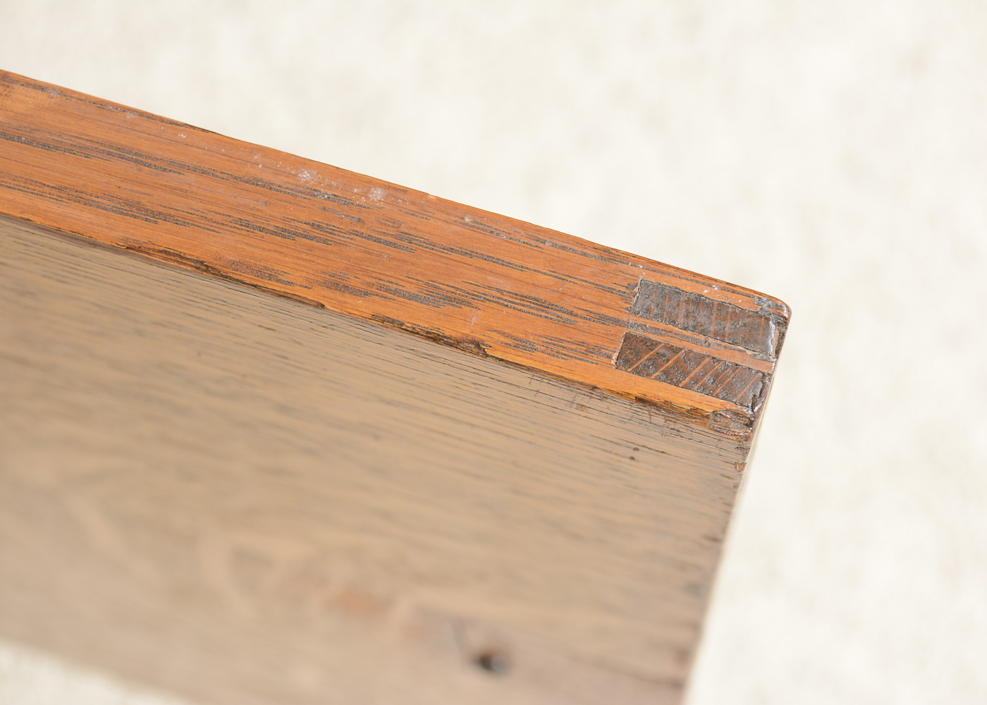 Antique Quartersawn Oak Side-by-Side Secretary Bookcase