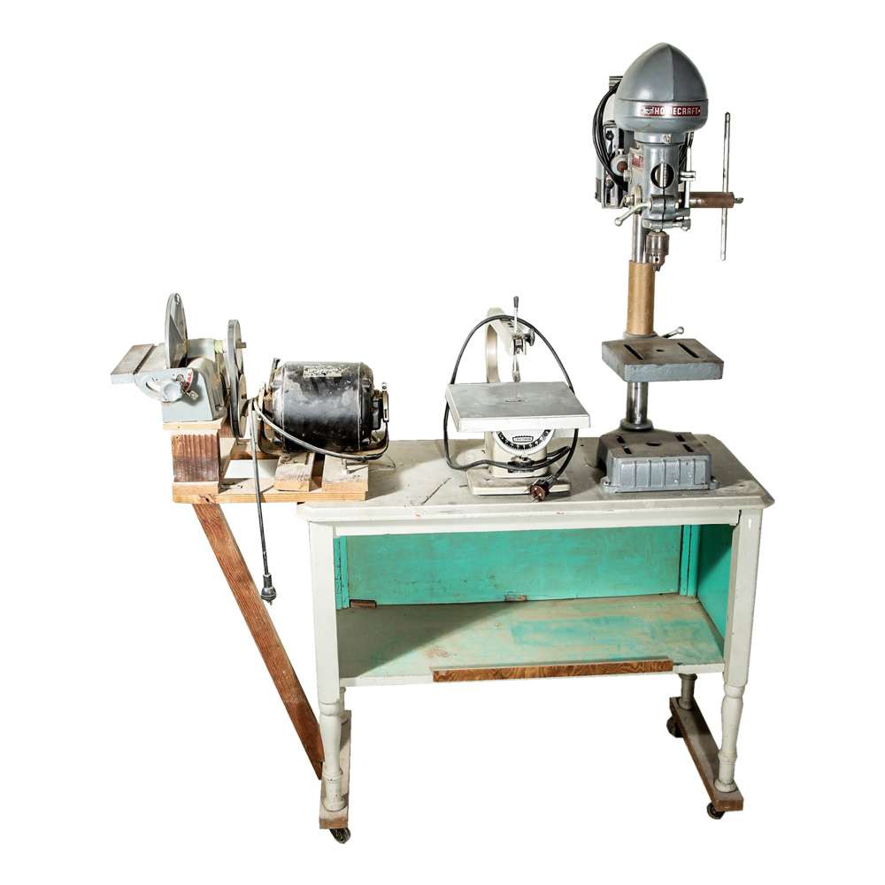 Vintage Delta Rockwell Homecraft and Sears Craftsman Power Tools