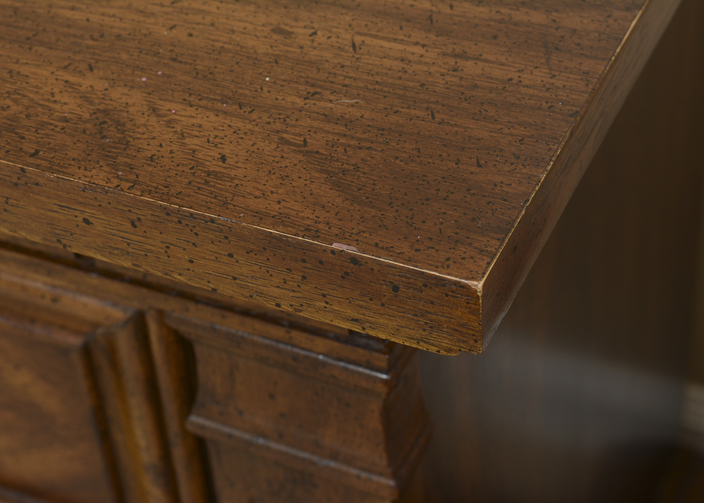 Vintage Walnut-Finished Nightstands