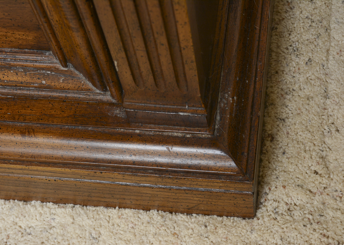 Vintage Walnut-Finished Nightstands