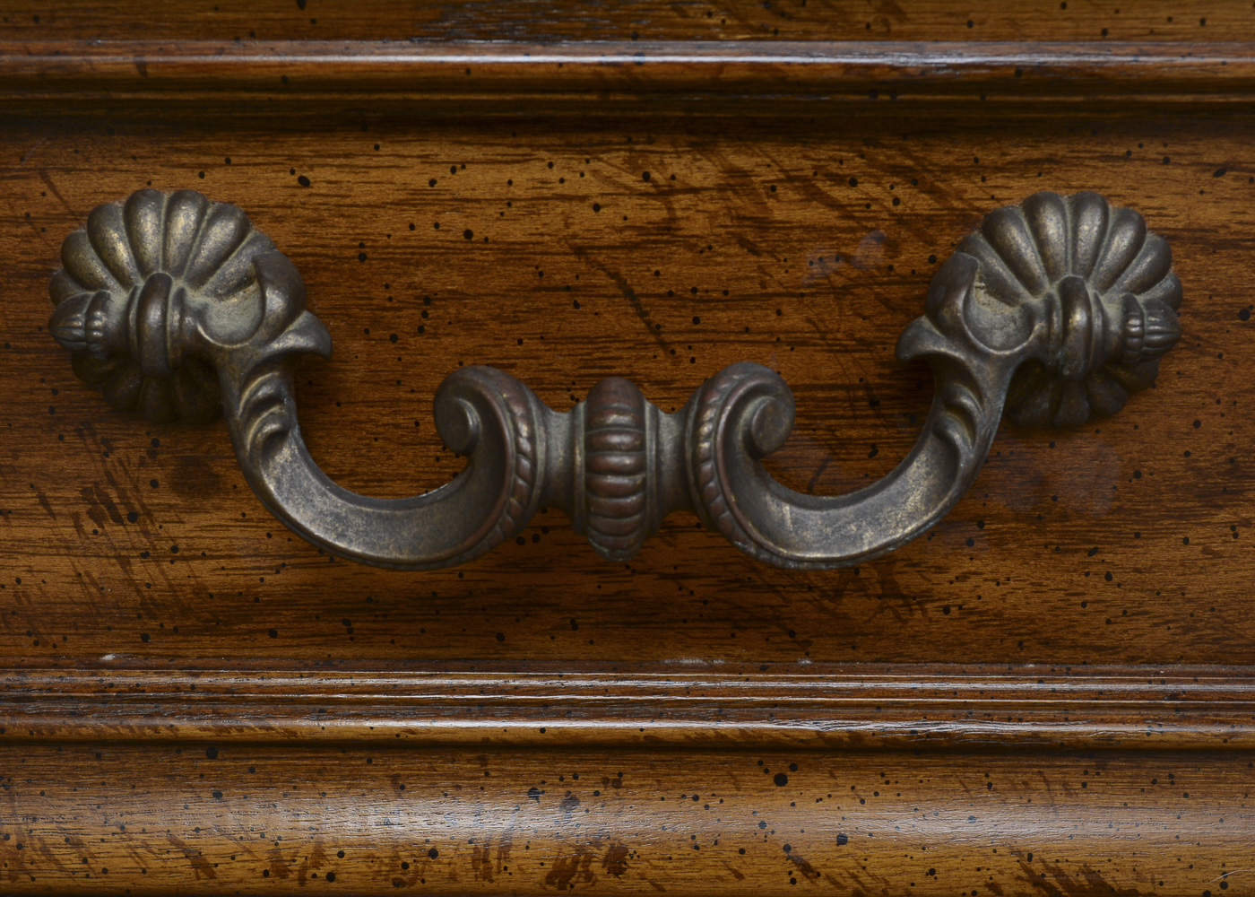 Vintage Walnut-Finished Nightstands