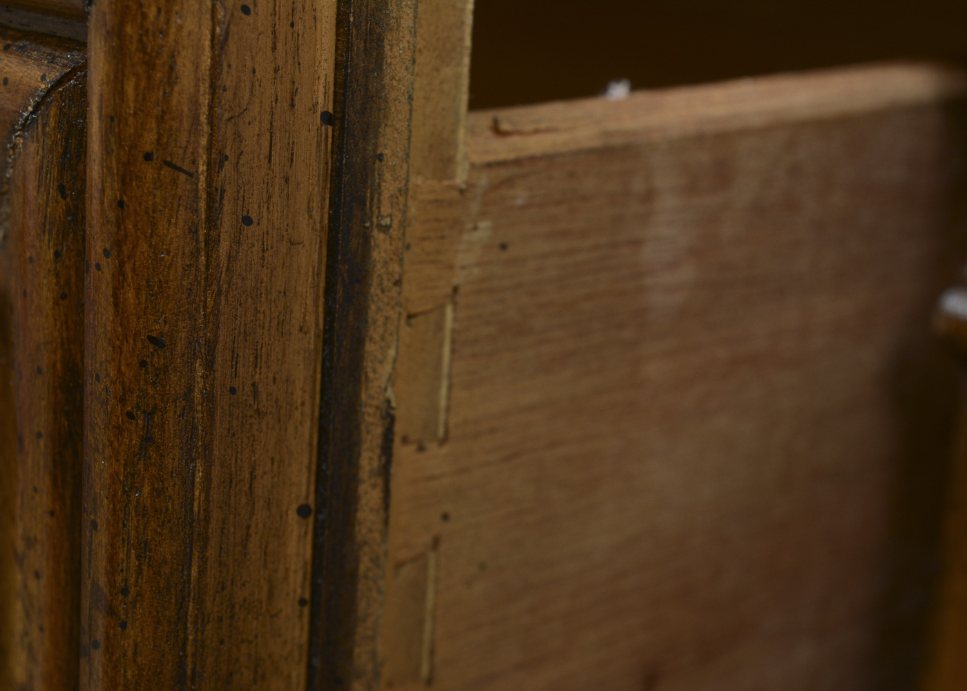 Vintage Walnut-Finished Nightstands