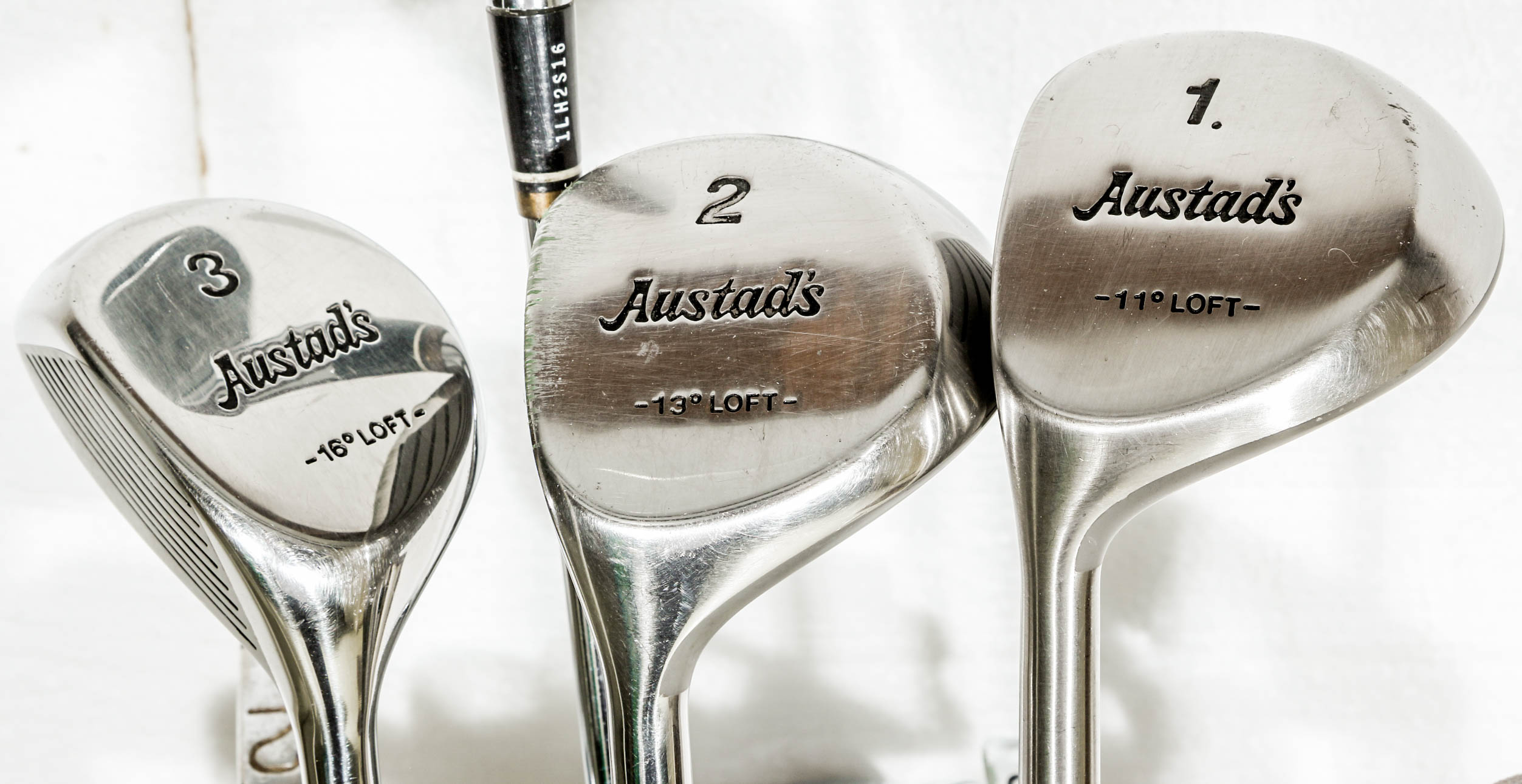 Vintage Set of Men's Left-Handed Golf Clubs