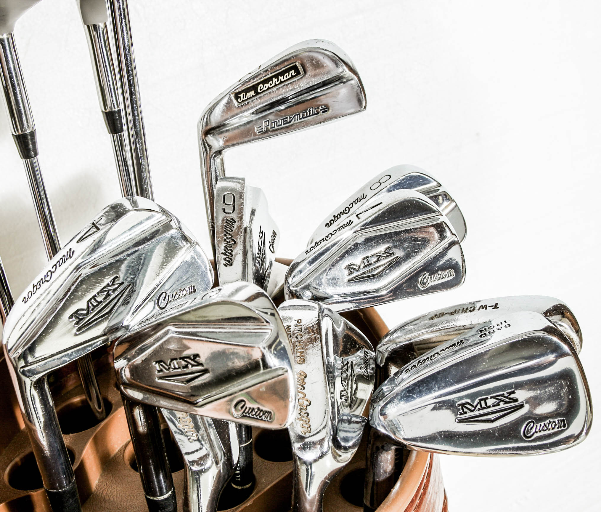 Vintage Set of Men's Left-Handed Golf Clubs