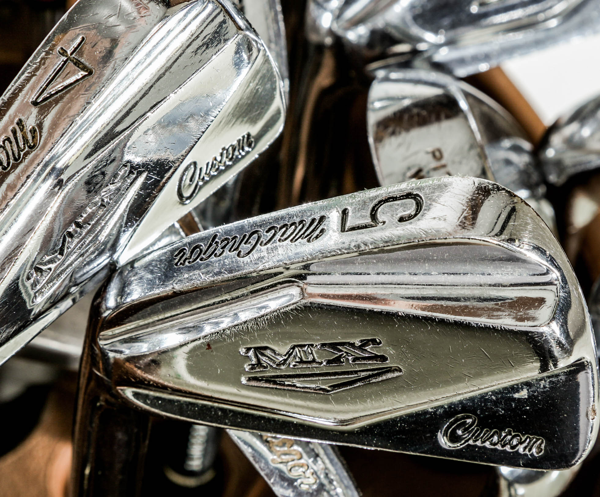 Vintage Set of Men's Left-Handed Golf Clubs