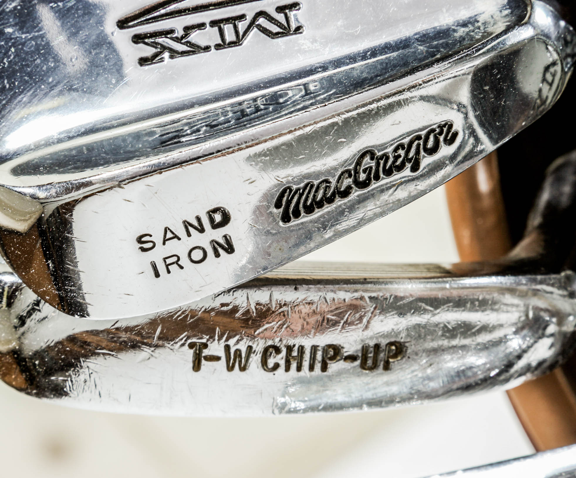 Vintage Set of Men's Left-Handed Golf Clubs