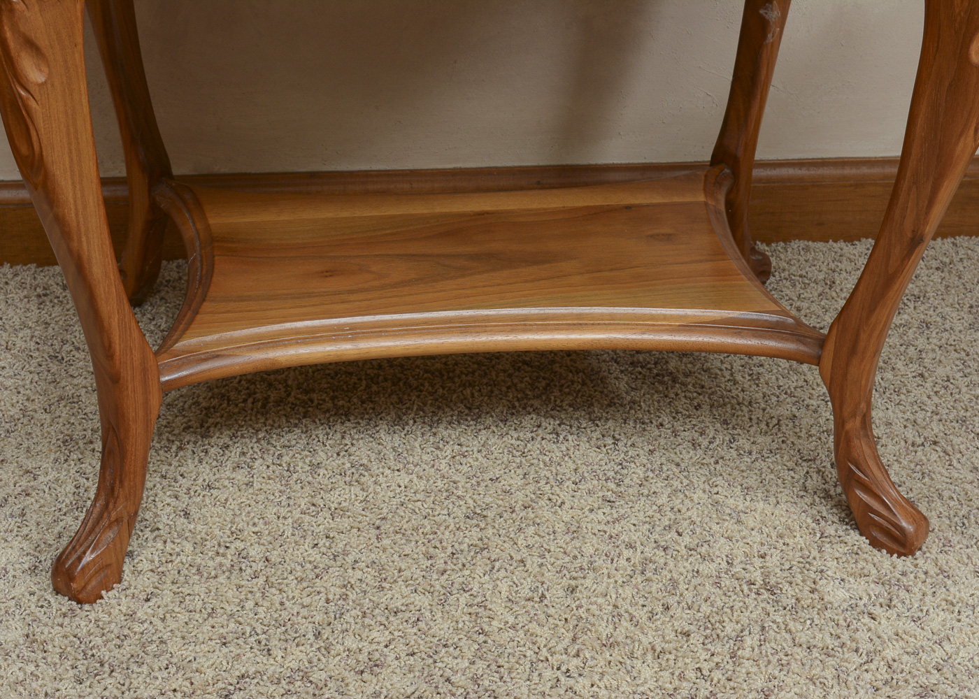 Victorian Inspired Cherry Butlers Tray Table