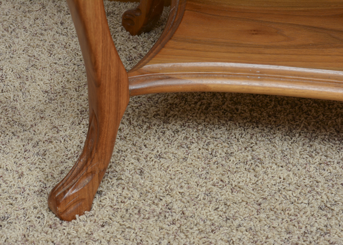 Victorian Inspired Cherry Butlers Tray Table