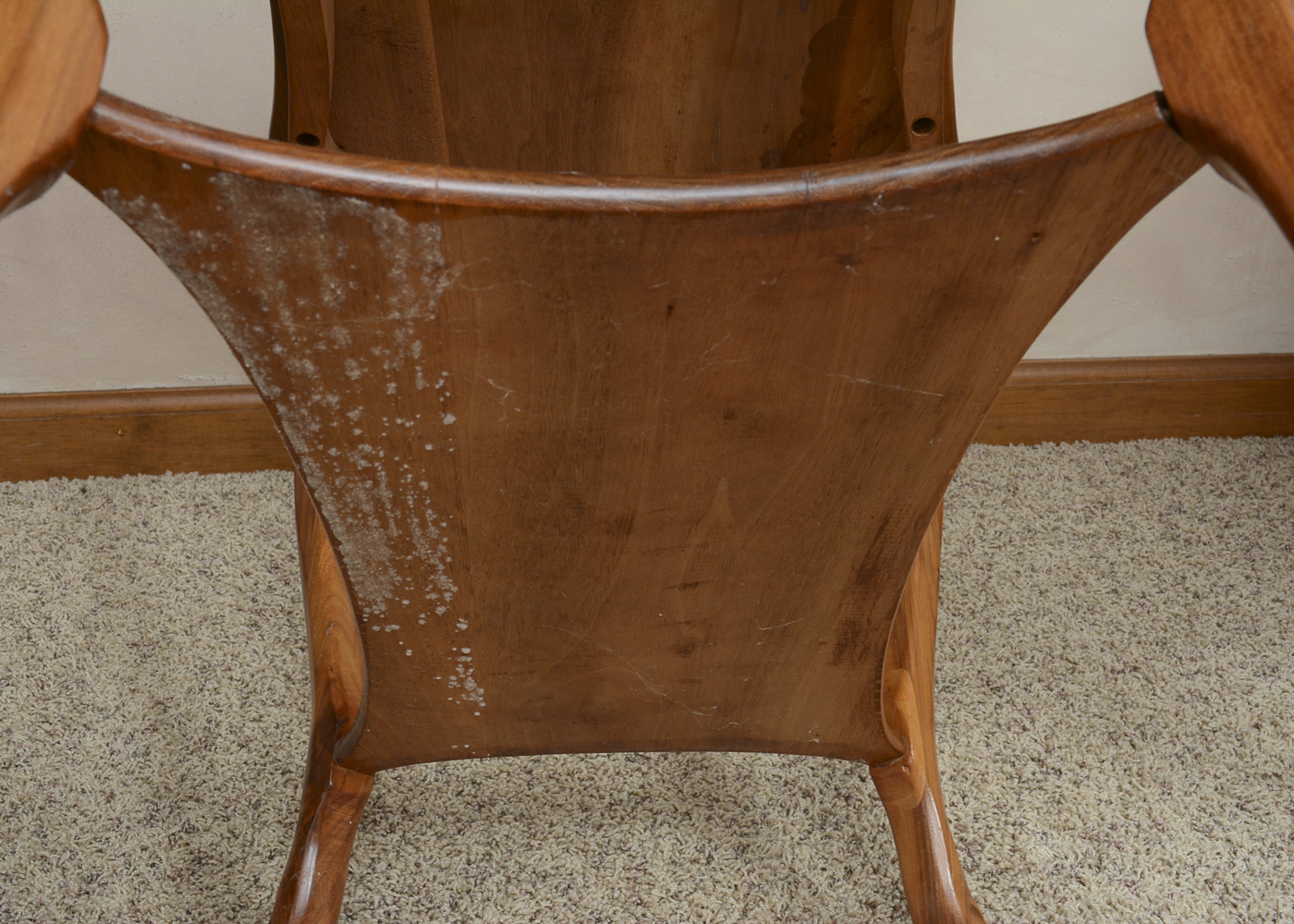 Victorian Inspired Cherry Butlers Tray Table