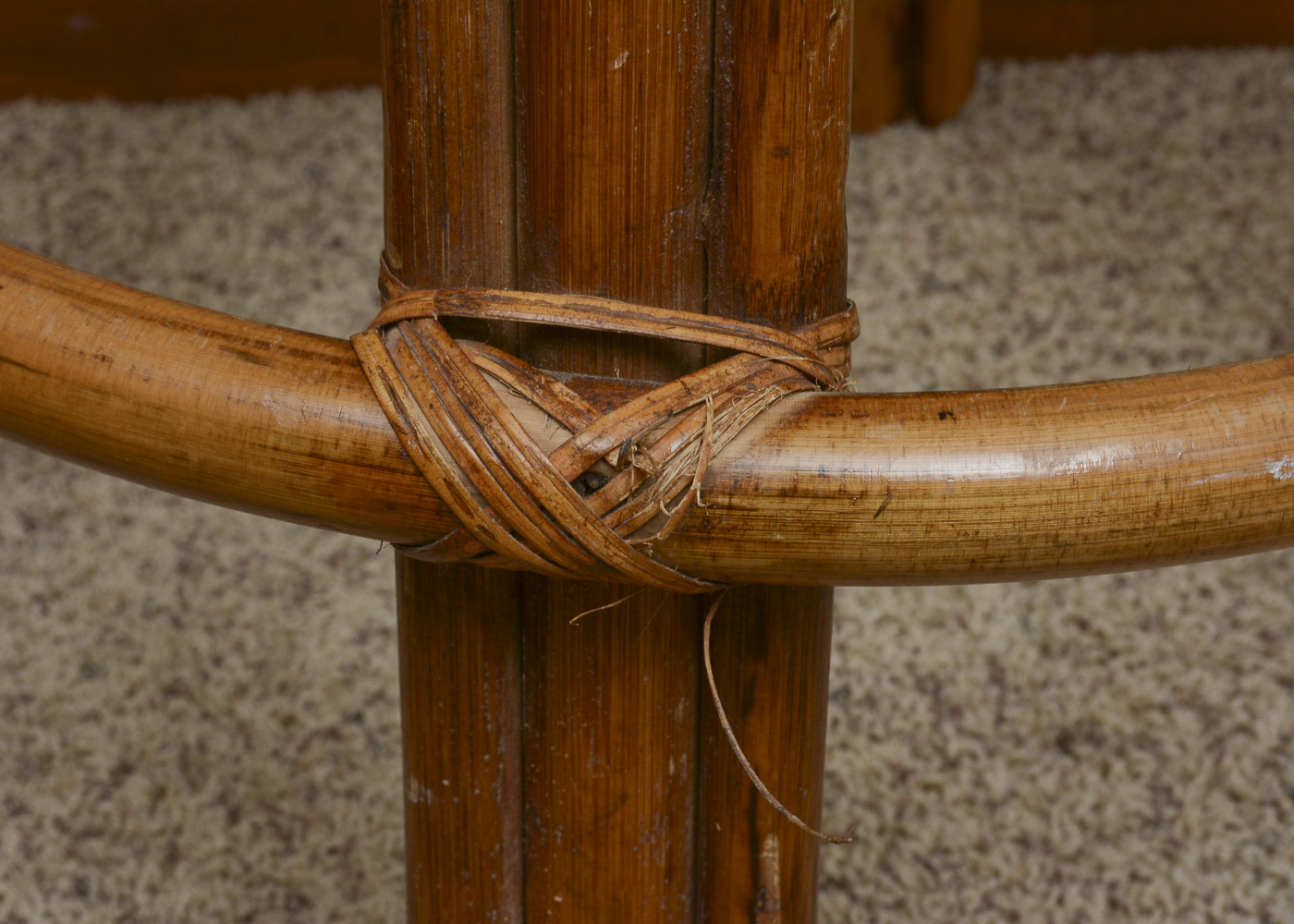 Bamboo Style Swivel Barstools
