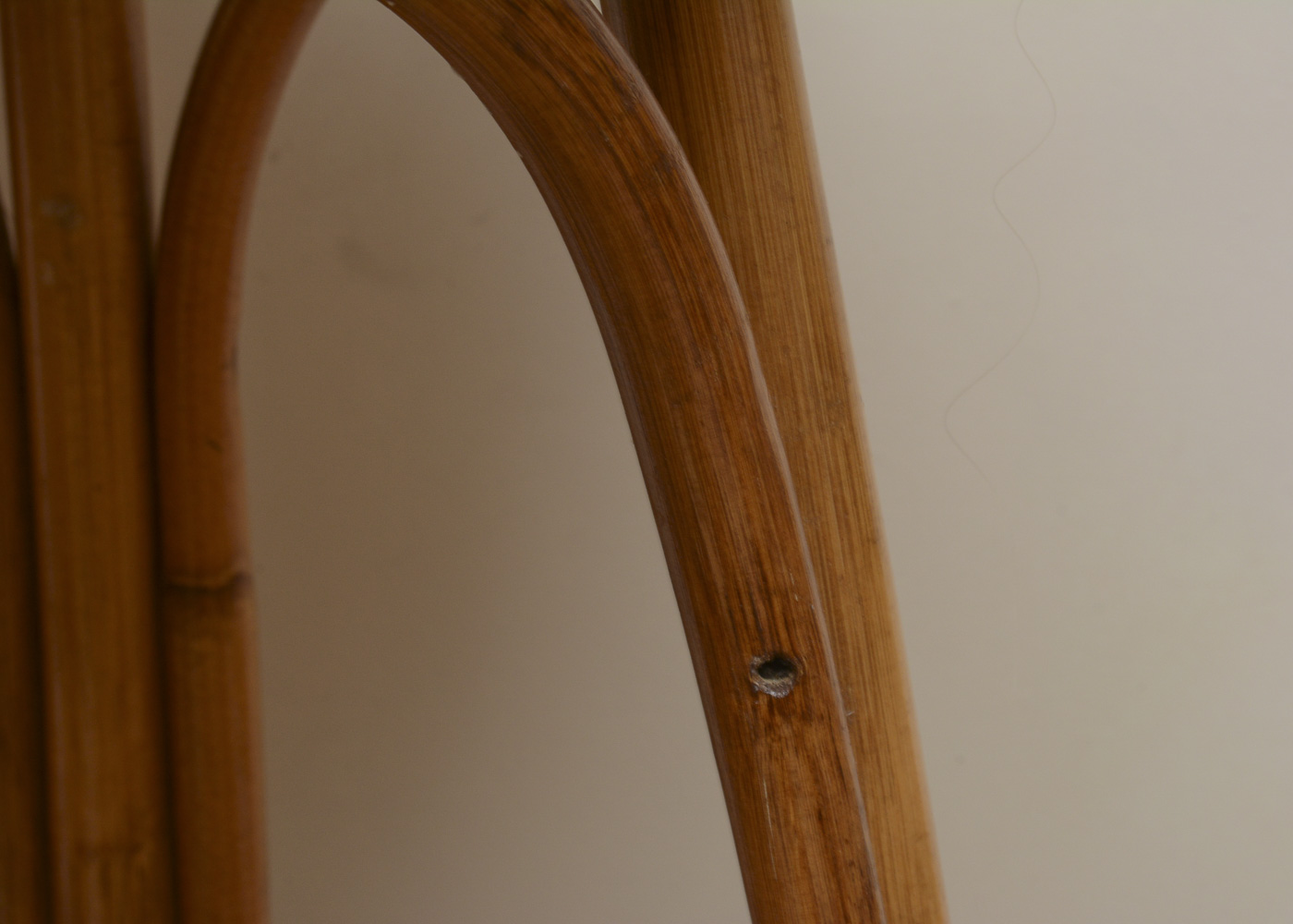 Bamboo Style Swivel Barstools