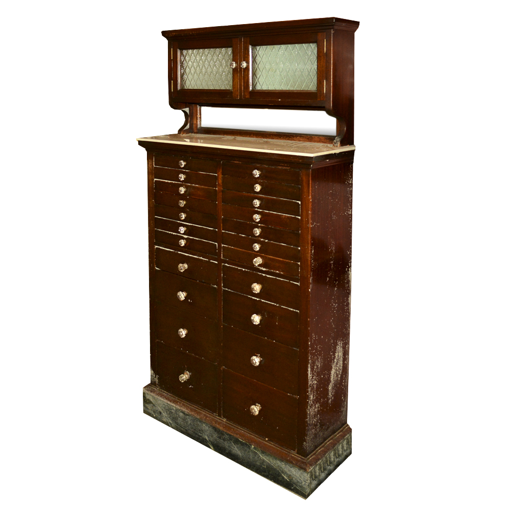 Antique Dental Cabinet by American Cabinet Company