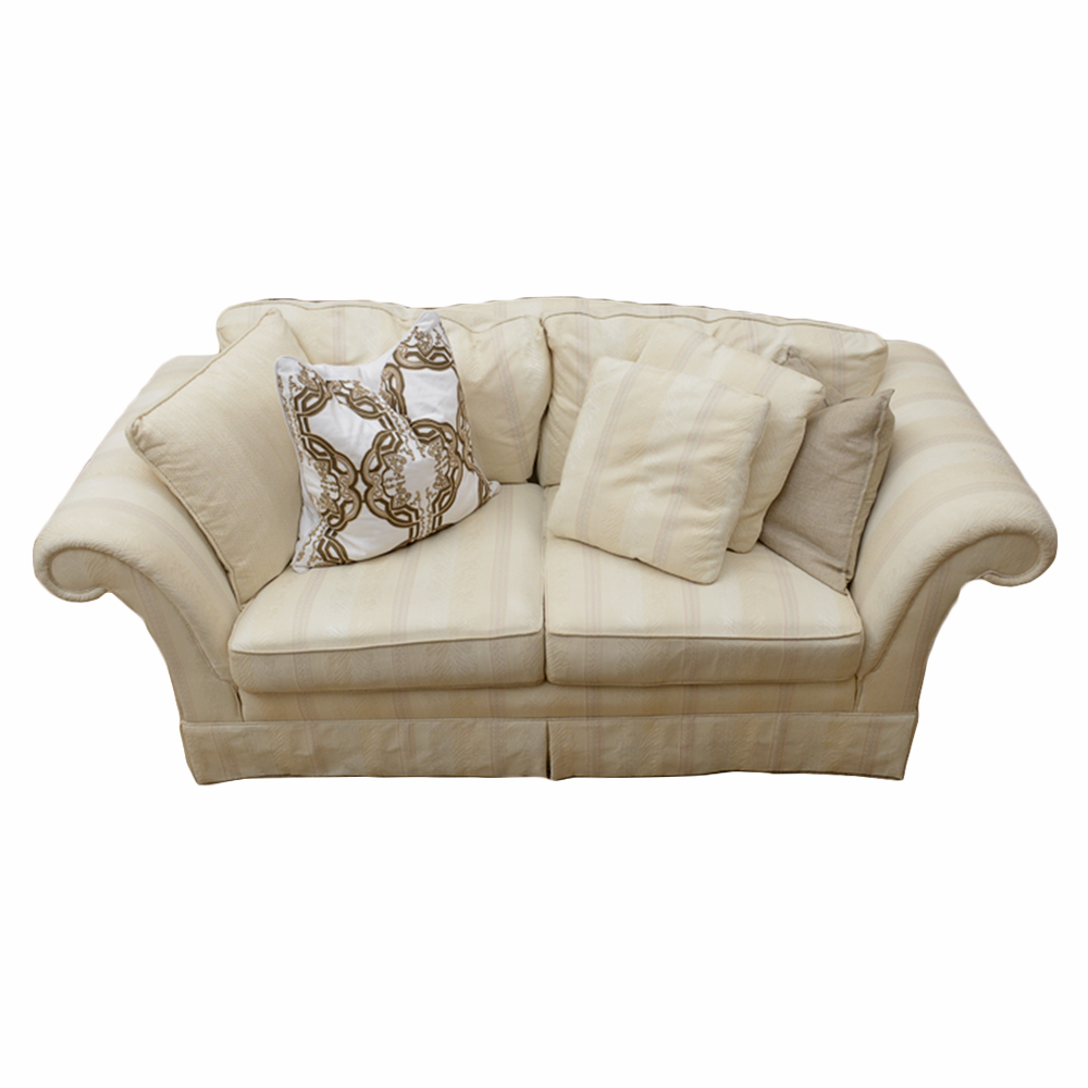 Beige Love Seat by Sherrill Furniture