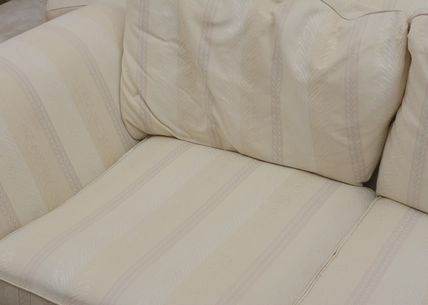 Beige Love Seat by Sherrill Furniture