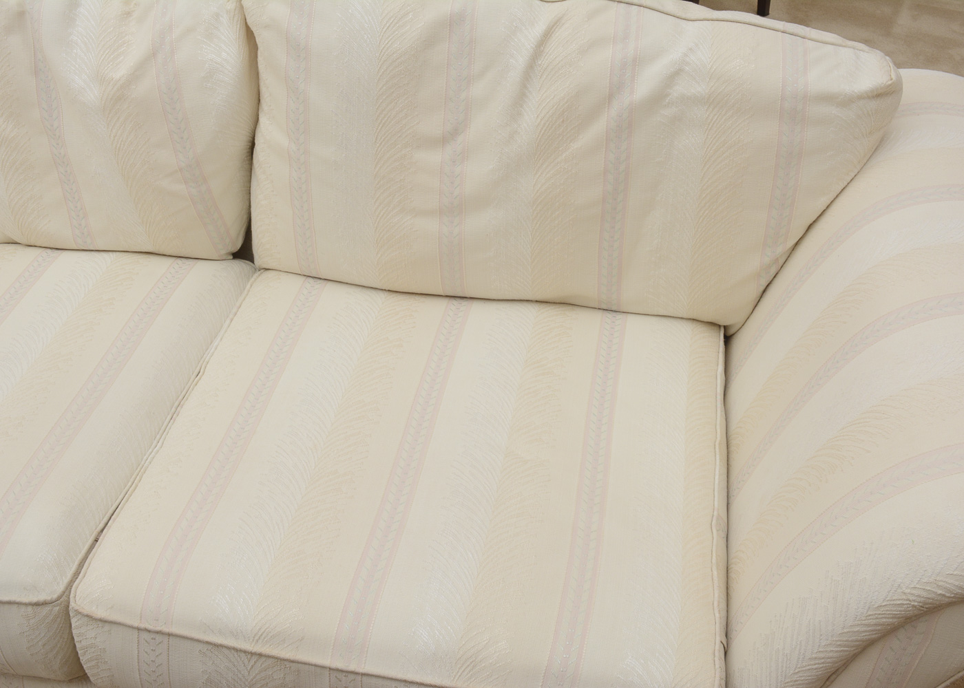 Beige Love Seat by Sherrill Furniture
