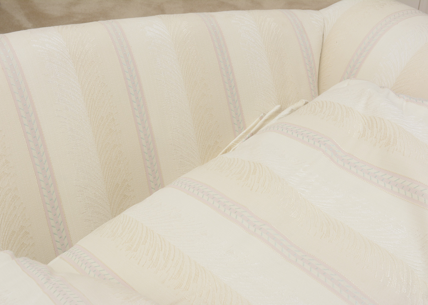 Beige Love Seat by Sherrill Furniture