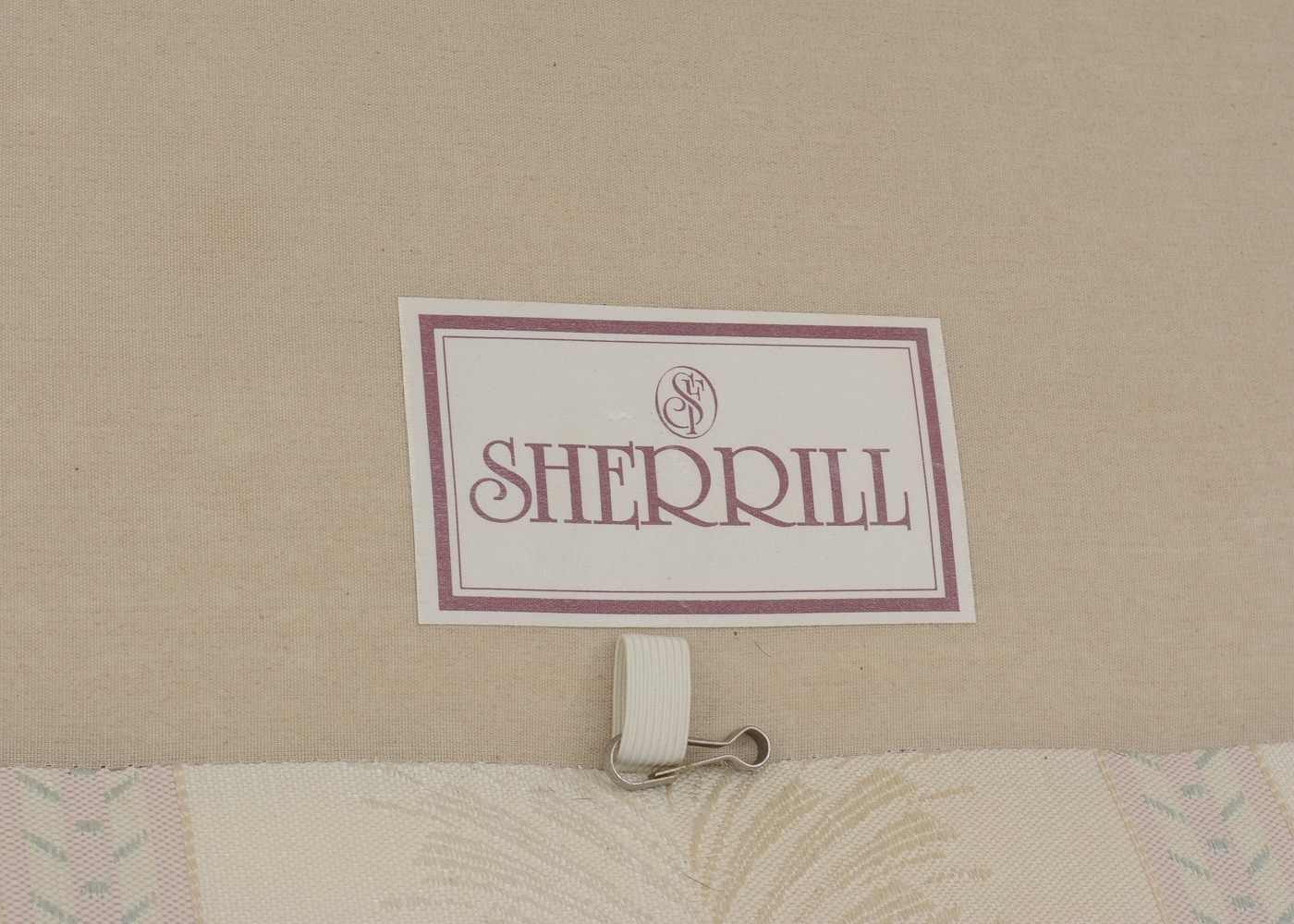 Beige Love Seat by Sherrill Furniture