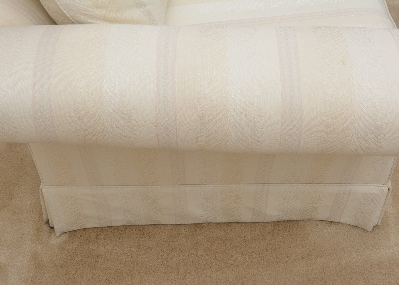 Beige Love Seat by Sherrill Furniture