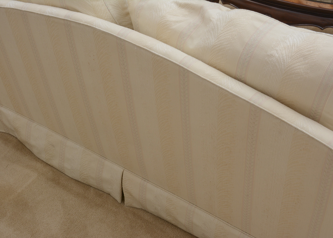 Beige Love Seat by Sherrill Furniture