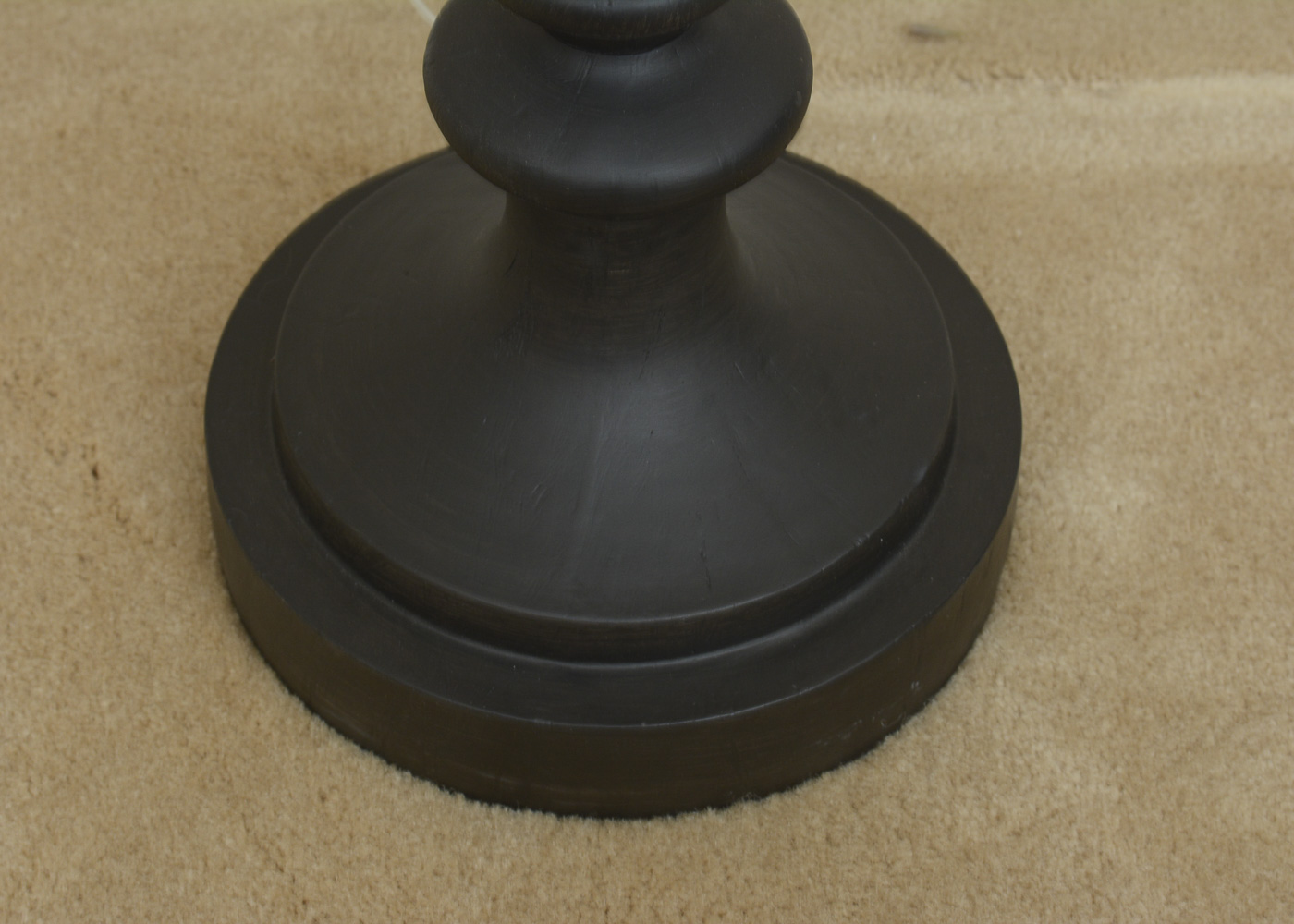 Turned Resin Floor Lamps