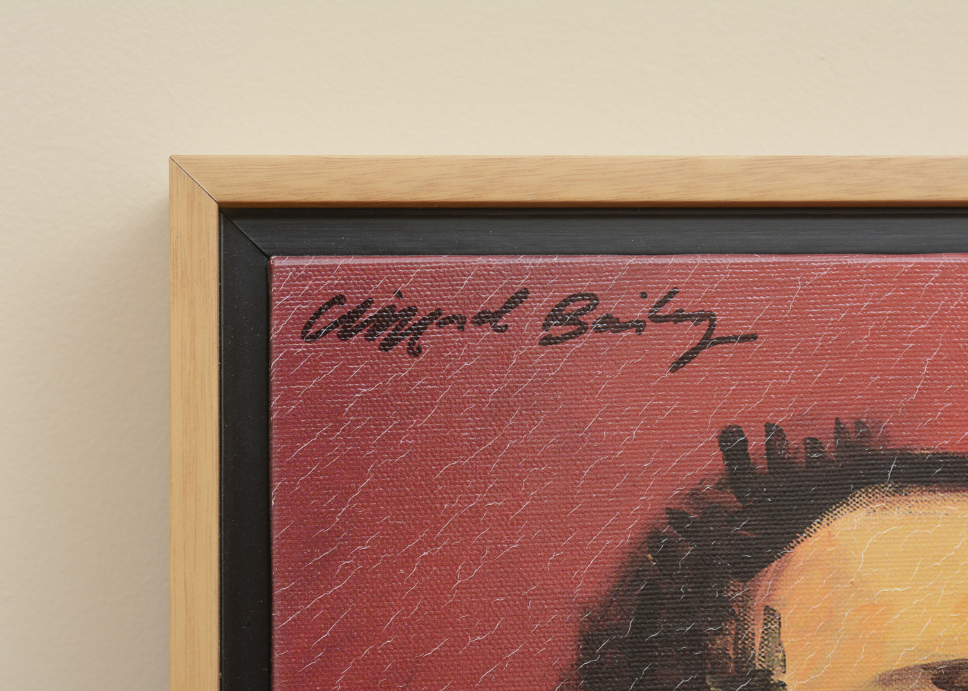 Clifford Bailey Limited Edition Giclée on Canvas "Le Jazz Rouge"