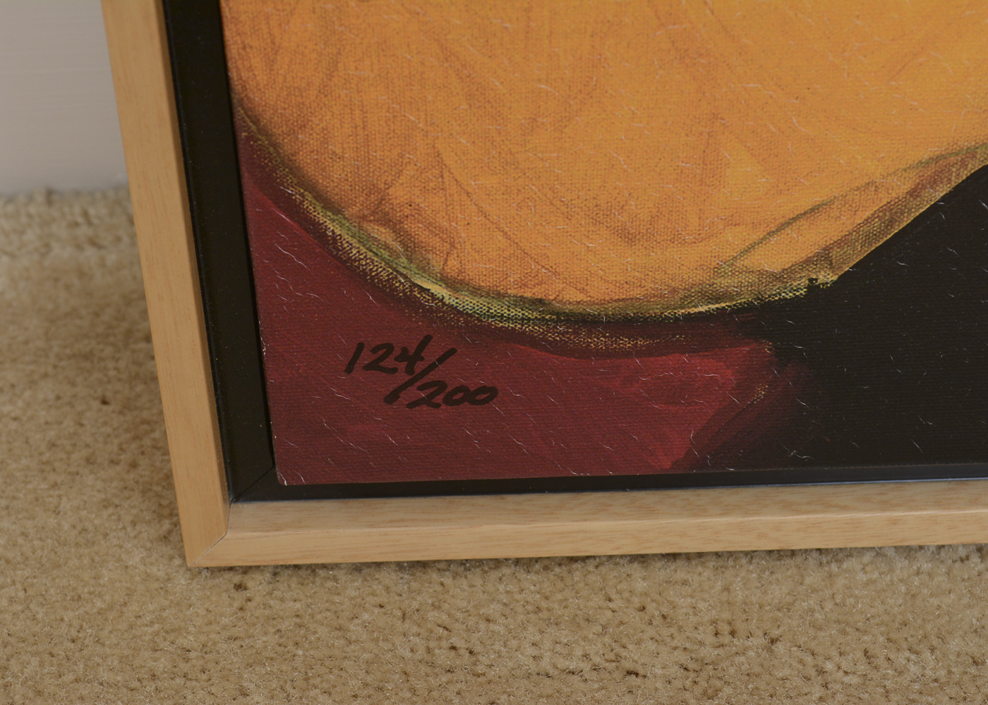 Clifford Bailey Limited Edition Giclée on Canvas "Le Jazz Rouge"