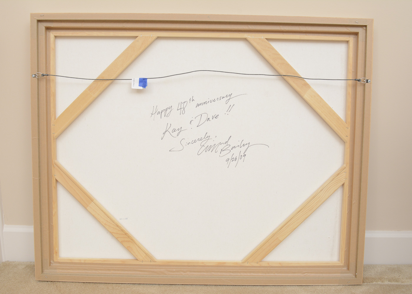 Clifford Bailey Limited Edition Giclée on Canvas "Le Jazz Rouge"