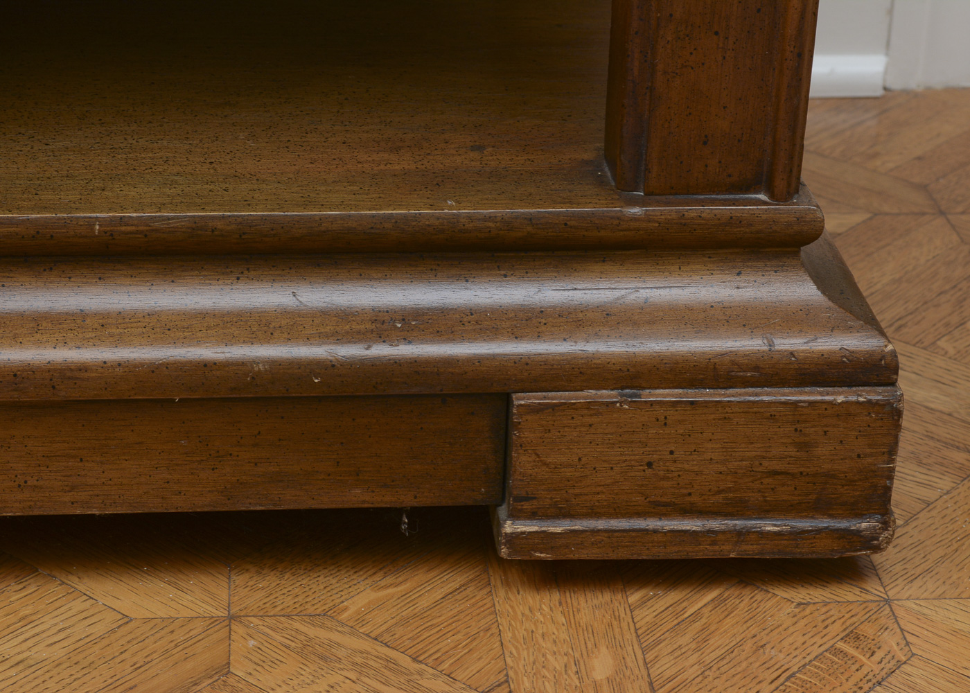 Vintage Walnut-Finished Sideboard by Stanley