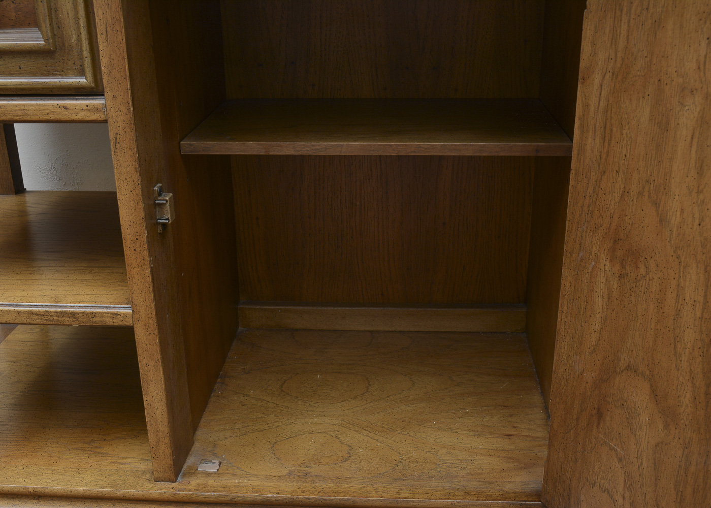 Vintage Walnut-Finished Sideboard by Stanley