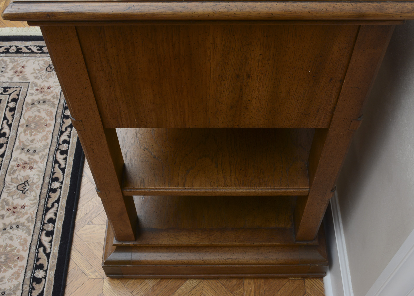 Vintage Walnut-Finished Sideboard by Stanley
