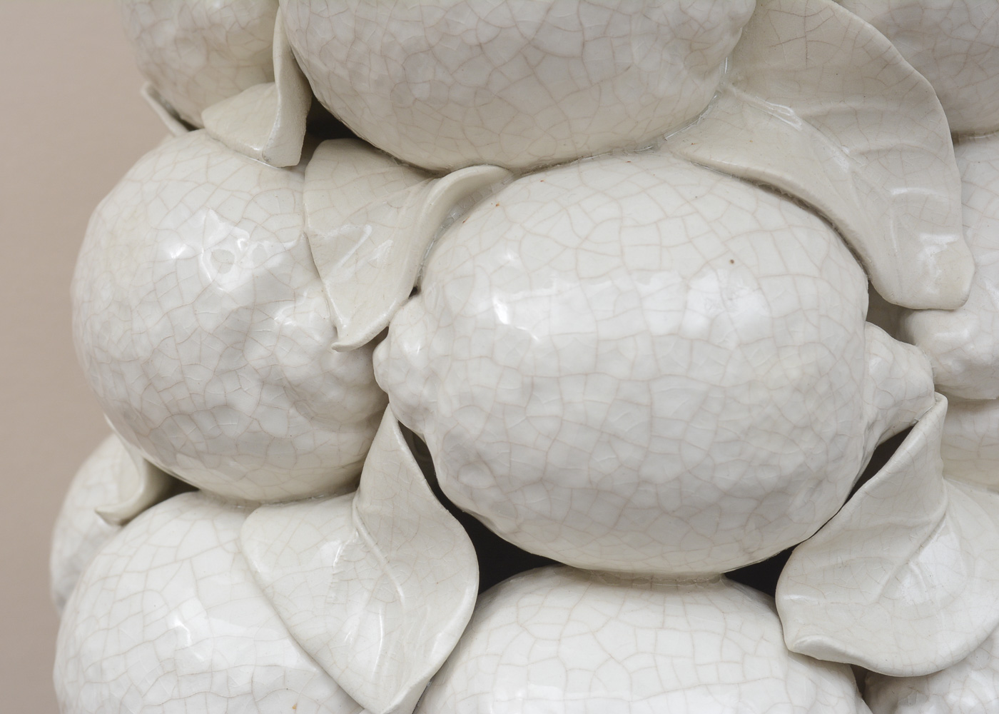 Ceramic Lemons Bianco Table Lamp