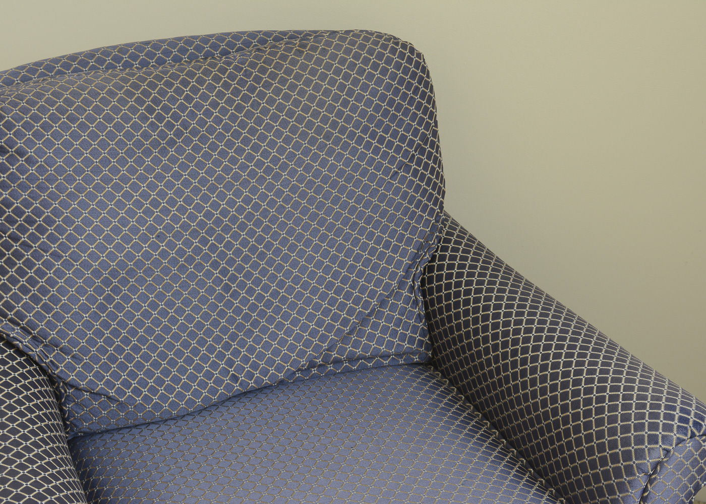 Blue Armchair by Sherrill Furniture