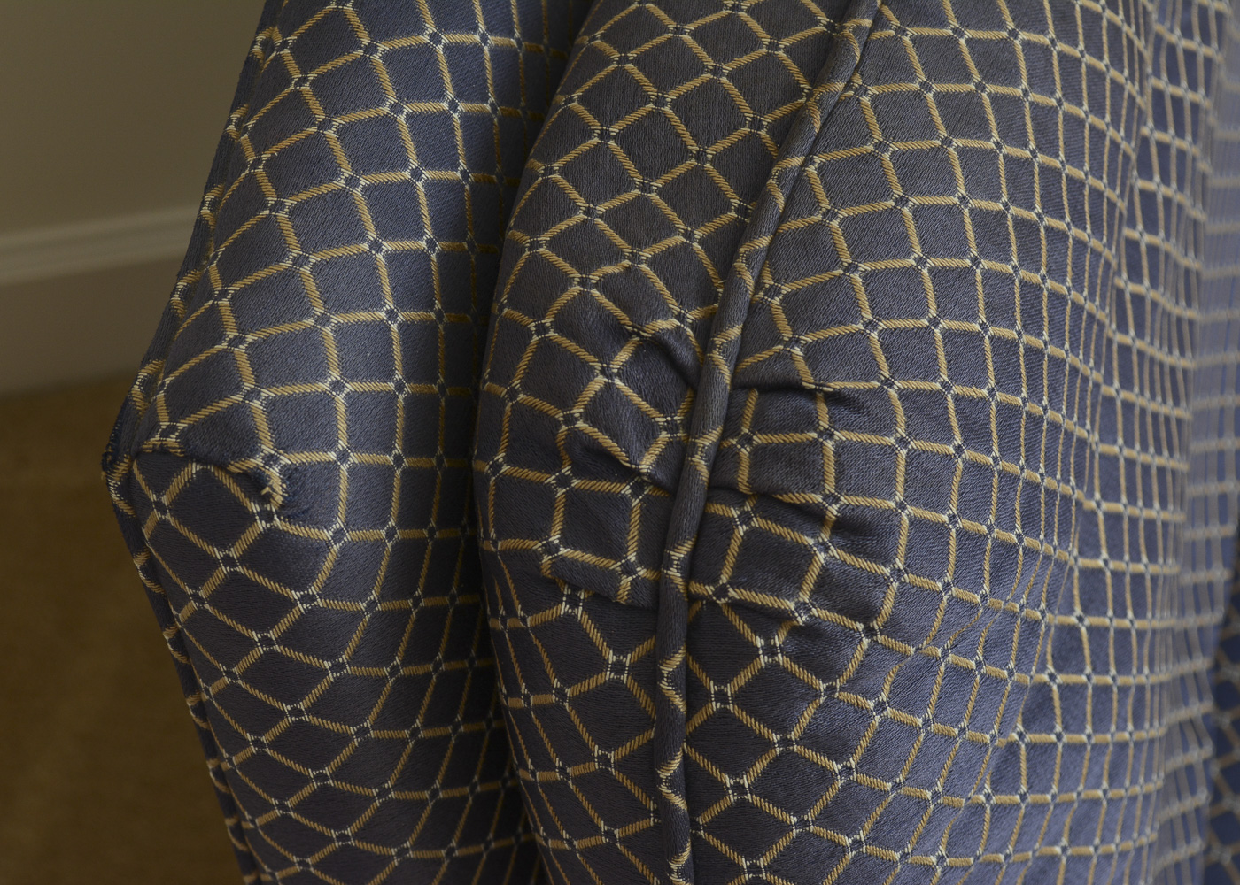 Blue Armchair by Sherrill Furniture