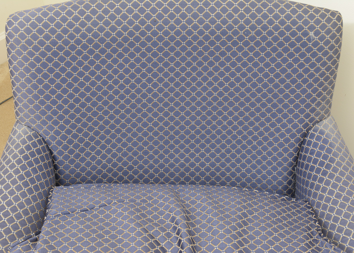 Blue Armchair by Sherrill Furniture