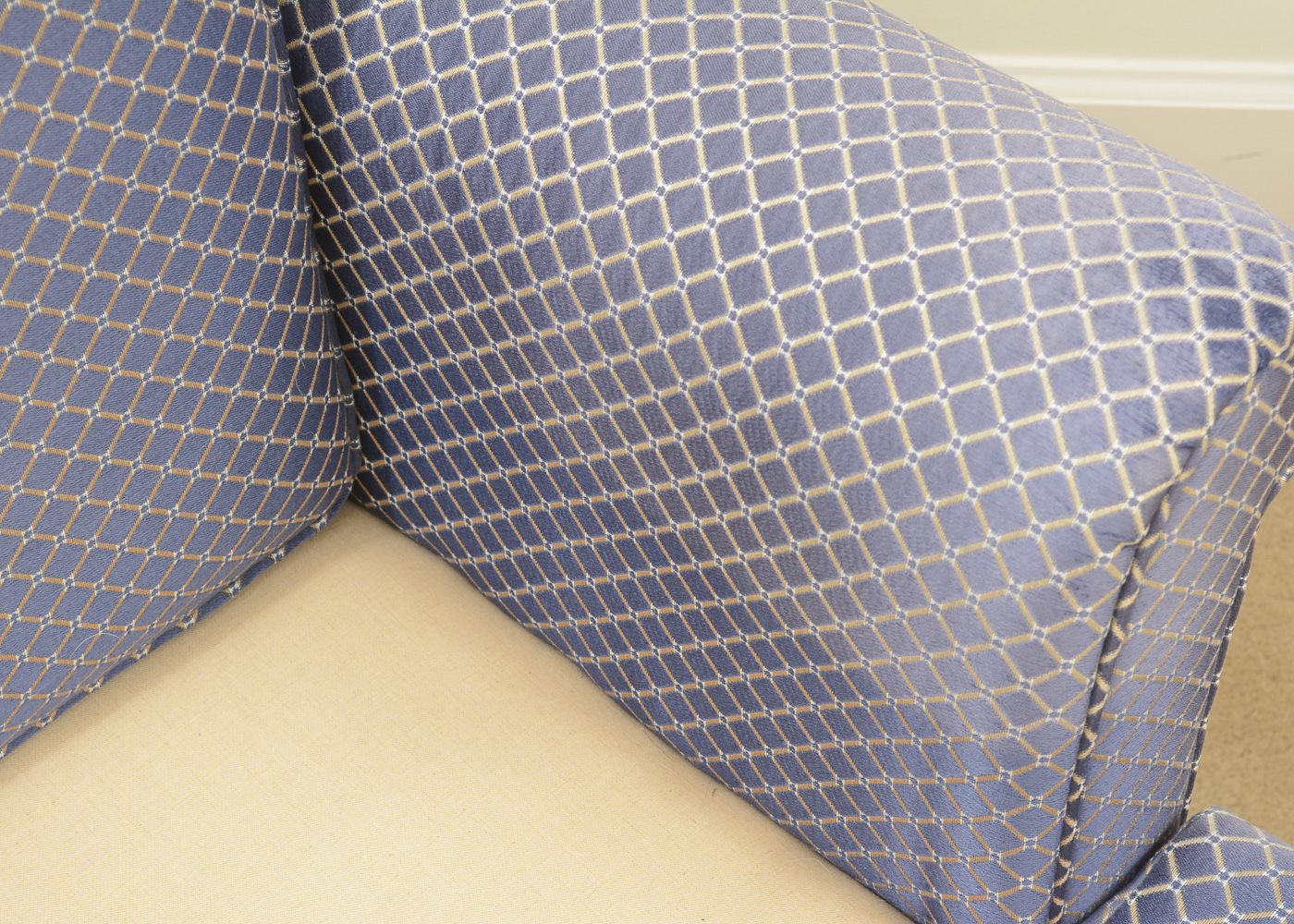 Blue Armchair by Sherrill Furniture