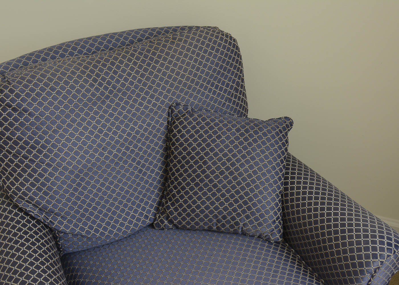 Blue Armchair by Sherrill Furniture