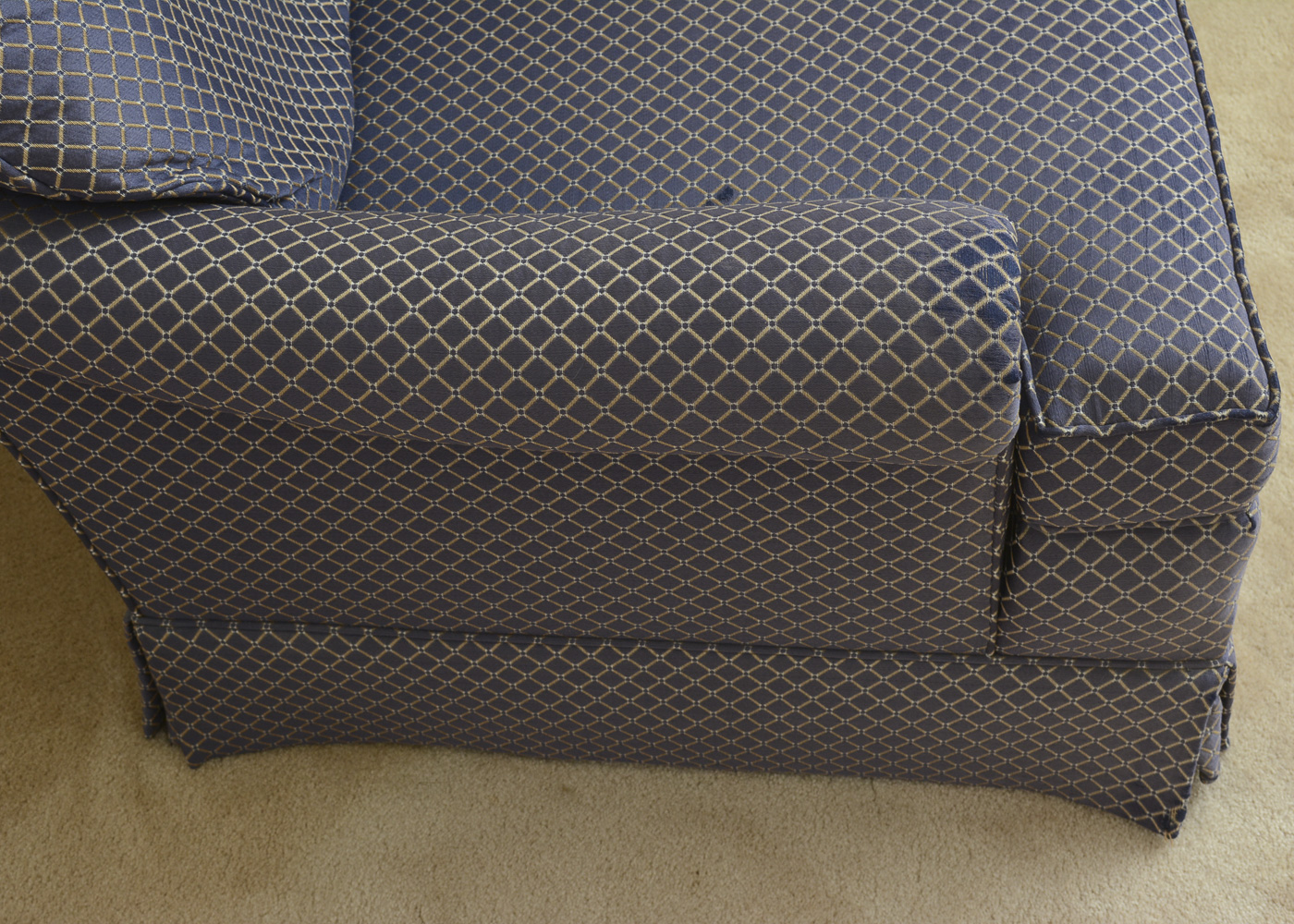 Blue Armchair by Sherrill Furniture