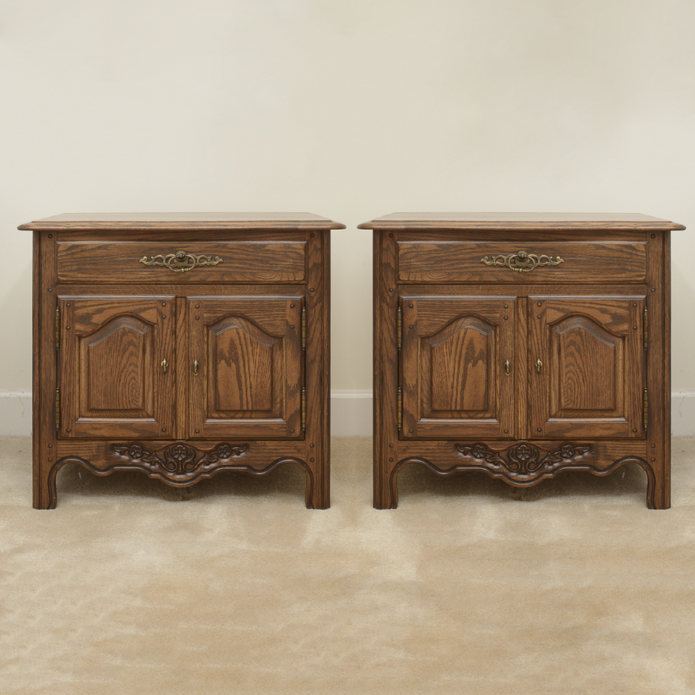 Provincial Louis XV Inspired Nightstands by Pennsylvania House
